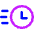 Time Duration Express Fast Icon from Core Neon Set