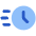Time Duration Express Fast Icon from Plump Flat Set