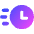 Time Duration Express Fast Icon from Core Gradient Set