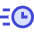 Time Duration Express Fast Icon from Sharp Duo Set