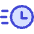 Time Duration Express Fast Icon from Core Duo Set