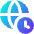Time Globe Timezone Global Icon from Core Gradient Set