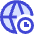 Time Globe Timezone Global Icon from Sharp Duo Set