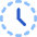 Time History Off Icon from Plump Flat Set