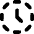 Time History Off Icon from Flex Solid Set