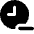 Time Less Reduce Icon from Core Solid Set