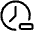 Time Less Reduce Icon from Plump Line Set