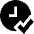 Time Schedule Set Icon from Sharp Solid Set