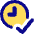 Time Schedule Set Icon from Core Pop Set