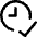 Time Schedule Set Icon from Core Line Set