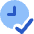 Time Schedule Set Icon from Core Flat Set