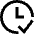Time Schedule Set Icon from Sharp Line Set