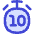 Timer 10 Seconds Icon from Flex Duo Set