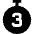 Timer 3 Seconds Icon from Sharp Solid Set