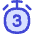 Timer 3 Seconds Icon from Flex Duo Set