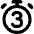 Timer 3 Seconds Icon from Core Remix Set