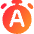 Timer Auto Icon from Core Gradient Set