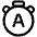 Timer Auto Icon from Plump Line Set
