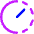 Timer Pace Average Icon from Core Neon Set