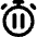 Timer Pause Icon from Core Remix Set