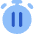 Timer Pause Icon from Core Flat Set