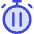 Timer Pause Icon from Core Duo Set
