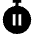 Timer Pause Icon from Sharp Solid Set