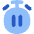 Timer Pause Icon from Flex Flat Set