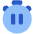 Timer Pause Icon from Plump Flat Set