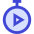 Timer Play Start Icon from Sharp Duo Set
