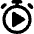 Timer Play Start Icon from Core Remix Set