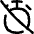 Timer Stopwatch Off Disabled Icon from Flex Line Set