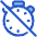 Timer Stopwatch Off Disabled Icon from Plump Duo Set