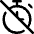 Timer Stopwatch Off Disabled Icon from Core Line Set