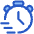 Timer Stopwatch Quick Fast Express Icon from Plump Duo Set