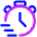 Timer Stopwatch Quick Fast Express Icon from Plump Neon Set