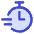 Timer Stopwatch Quick Fast Express Icon from Core Duo Set