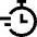 Timer Stopwatch Quick Fast Express Icon from Sharp Line Set