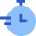 Timer Stopwatch Quick Fast Express Icon from Sharp Flat Set