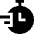Timer Stopwatch Quick Fast Express Icon from Sharp Solid Set