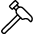 Tools Hammer 3 icon - Free transparent PNG, SVG. No sign up needed.