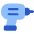 Tools Power Drill Icon from Plump Flat Set