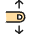 Gesture Swipe Vertical Icon from Ultimate Colors Set