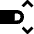 Gesture Swipe Vertical Finger Icon from Nova Solid Set