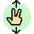 Gesture Two Fingers Scroll icon - Free transparent PNG, SVG. No sign up needed.