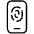 Touch Id Smartphone Icon from Ultimate Light Set