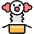 Toys Clown icon - Free transparent PNG, SVG. No sign up needed.