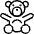 Toys Teddy Bear icon - Free transparent PNG, SVG. No sign up needed.