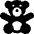 Toys Teddy Bear Icon from Ultimate Bold Set