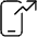 Trading Apps Increase Icon from Ultimate Light Set